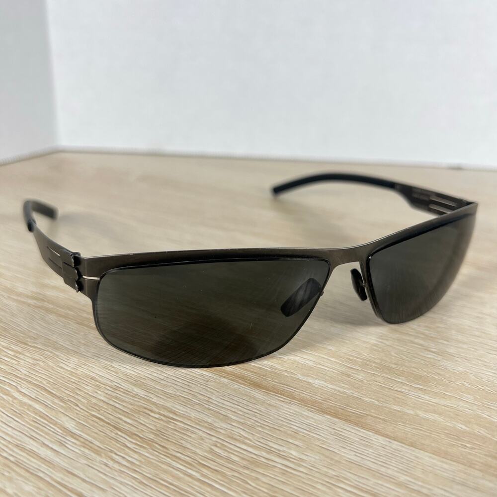 ic! Berlin Kornelius Eyeglasses Frames Black Made in Germany 63-14